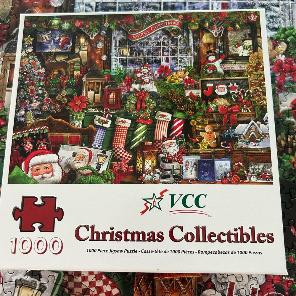 VCC Christmas Collectibles 1000 Piece Jigsaw Puzzle